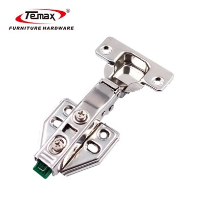 Temax з нержавіючої сталі з м'яким закриванням, гідравлічна петля для меблевої шафи